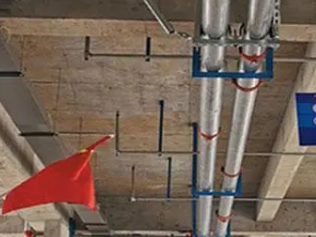陇县管廊支架的安装方法